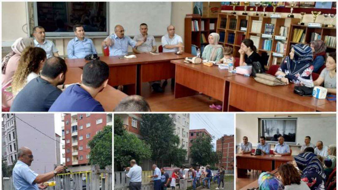 LGS  Sınavlarında  İlçe Biricisi Olan Yavuz Selim Ortaokulumuzu Ziyaret Ederek Tebrik Ettik.