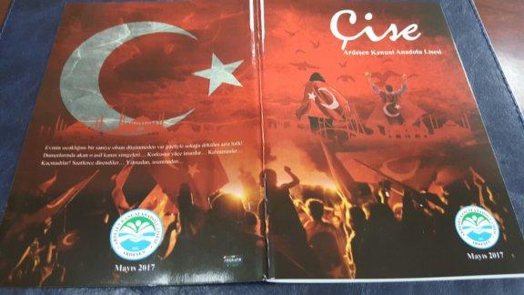 Kanuni Anadolu Lisesinin Çıkardığı Çise Dergisi 4. Sayısının Basımı Tamamlandı   