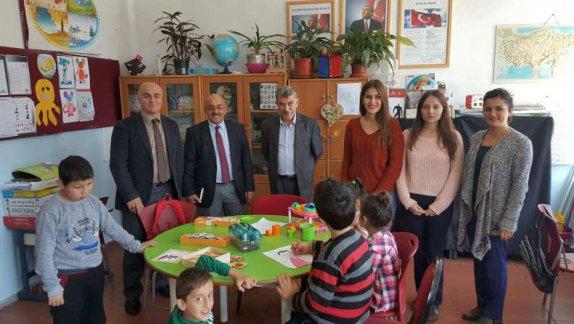Milli Eğitim Müdürümüz Cumhuriyet İlkokulu Özel  Eğitim Sınıfını Ziyaret Etti.