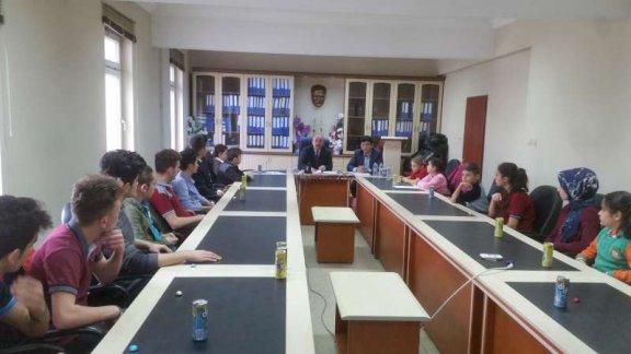 Okul Meclis Başkanları İle Toplantı Yapıldı