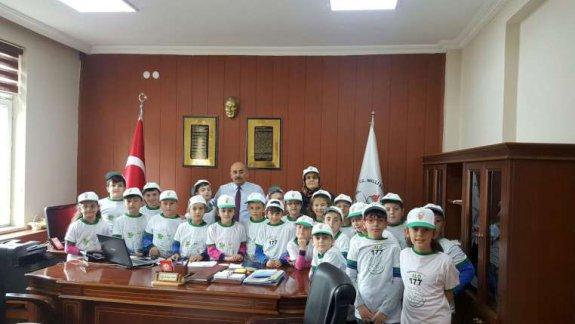 Orman Haftası Faaliyetleri Kapsamında Fatih İlkokulu 3. Sınıf Öğrencileri Müdürlüğümüzü Ziyaret Etti.