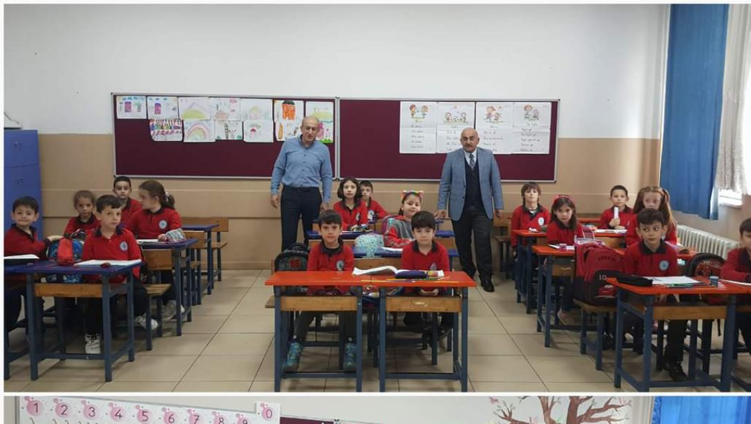 İlçe Milli Eğitim Müdürümüz  Sayın Ali Reşat YAZAR Borsa İstanbul İlkokulu Birinci Sınıflarını Ziyaret  Ederek Öğrencilerin Heyecanlarına Ortak Oldu.